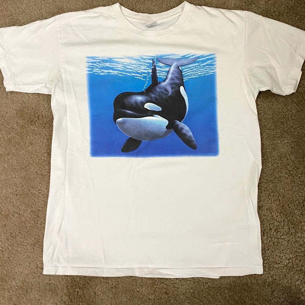 Vintage Whale Tee